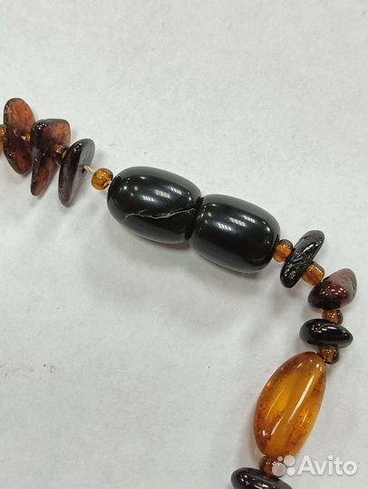 Янтарные бусы СССР