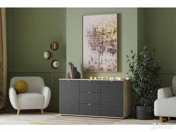 Тумба Монблан-2 Lunge Grafit