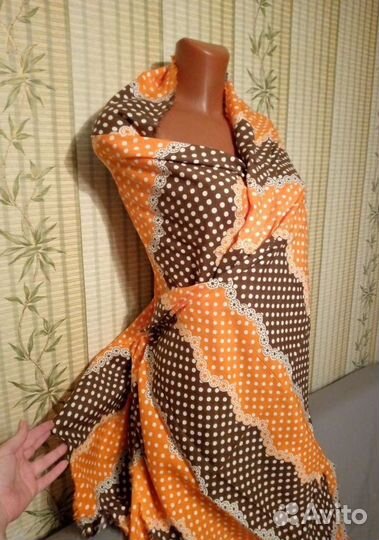 Ткань штапель отрез. СССР