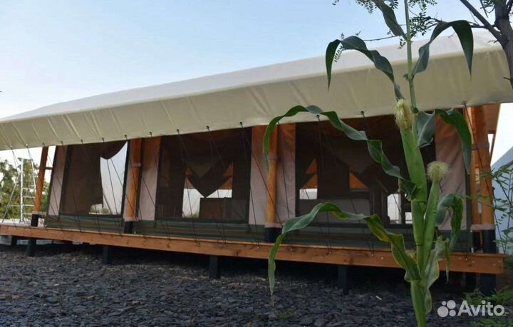 Сафари тэнт Палатка для Глэмпинга