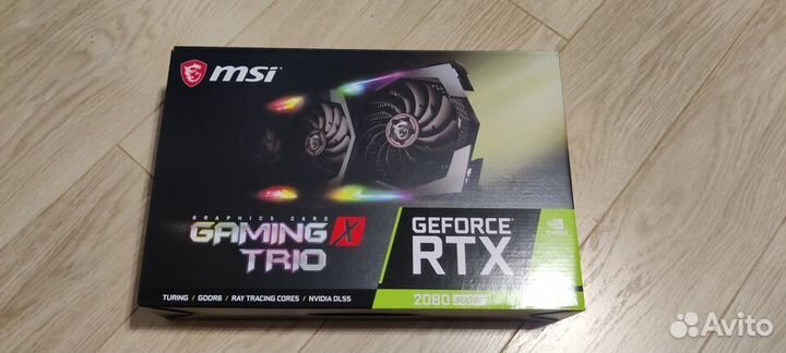 MSI RTX 2080 super gaming x trio