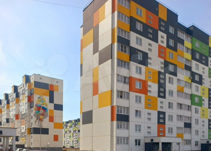 2-к. квартира, 66,4 м², 6/10 эт.