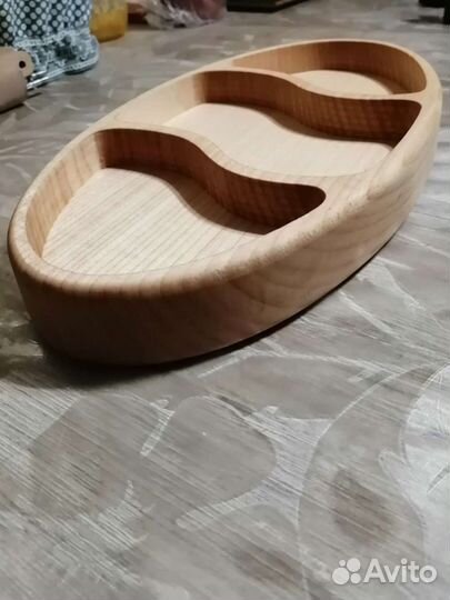 Менажница деревянная