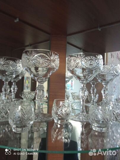 Хрустальная посуда СССР