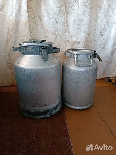 Фляга алюминиевая бу 40л