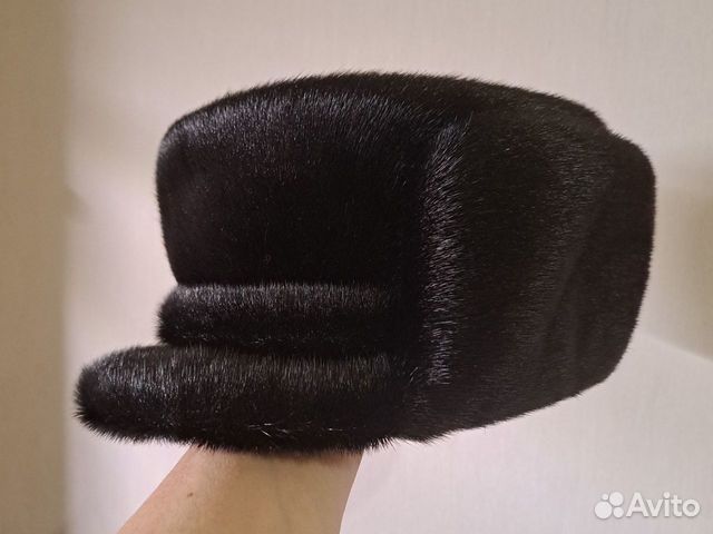 Меховая норковая мужская шапка кепка