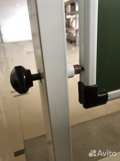 Меловая - маркерная мобильная поворотная доска