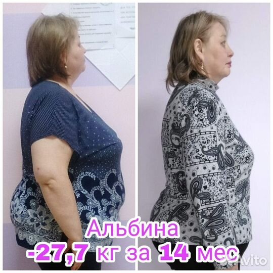 Персональный план питания. - 5-12 кг за 1,5 мес