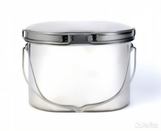 Котелок низкий 1.3 л - Роза Ветров Крышка с ручкам