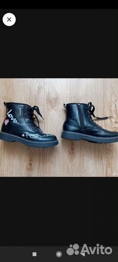 Сапоги для девочки 37 разм