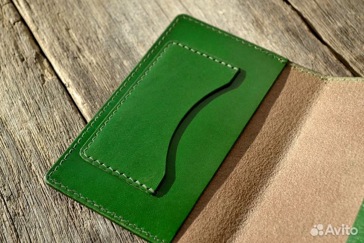 Обложка для паспорта из натуральной кожи