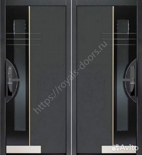 Входная металлическая дверь с терморазрывом