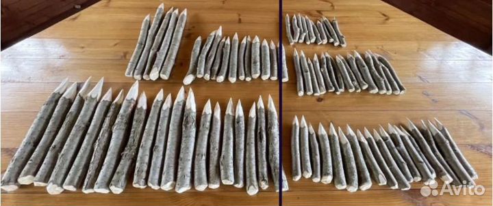 Осиновый кол из натурального дерева