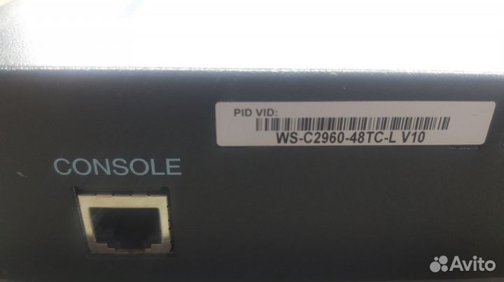 Управляемый коммутатор Cisco Catalyst WS-C2960