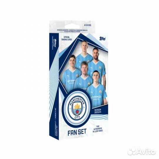 Карточки Topps Match Attax 23/24 Man City set