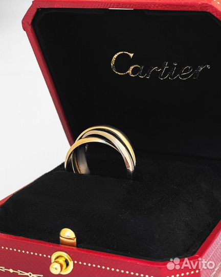 Кольцо Cartier Trinity