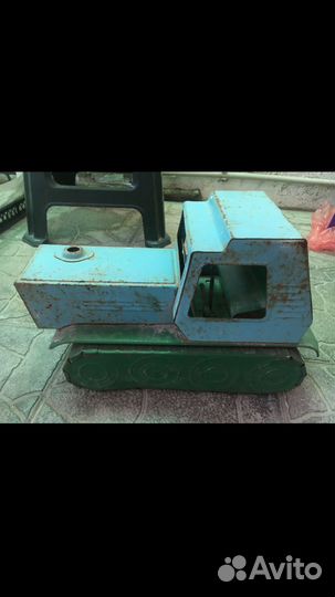 Игрушки машина большая трактор СССР