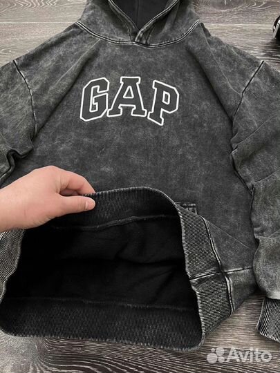 Винтажное худи gap