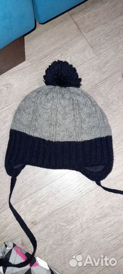 Зимняя шапка для мальчика
