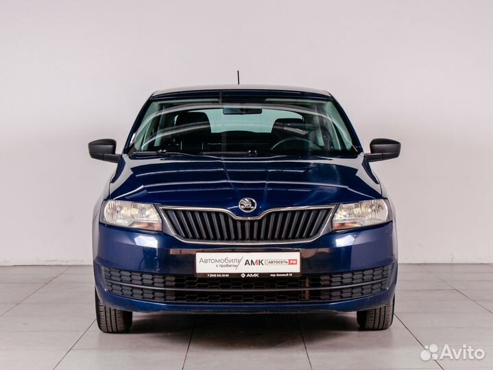 Skoda Rapid 1.6 МТ, 2015, 166 946 км