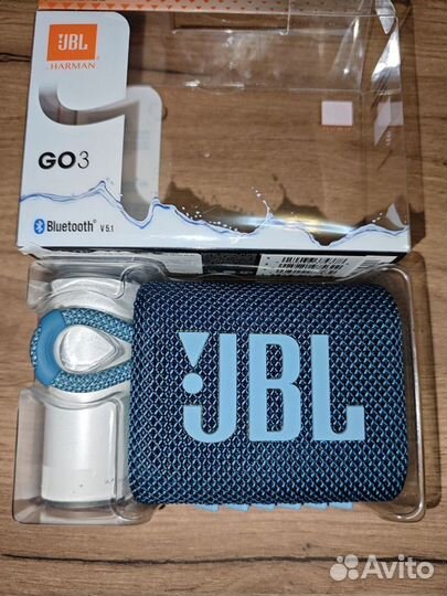 Портативная колонка JBL GO 3 Blue