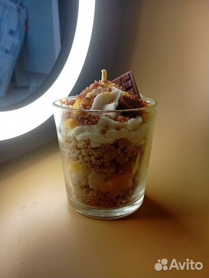 Свеча - десерт