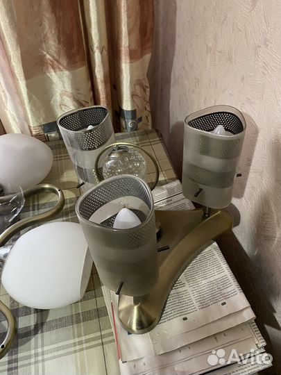 Люстра 3 штуки