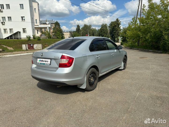 Skoda Rapid 1.2 МТ, 2014, 213 000 км