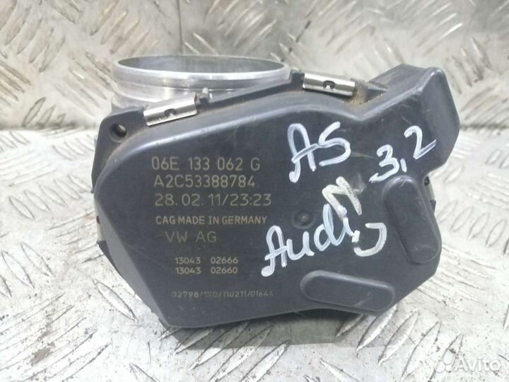 Заслонка дроссельная Audi A5 3,2 cala