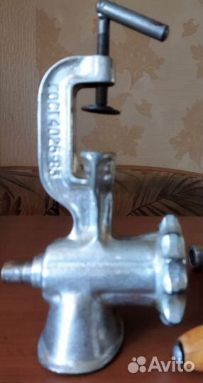 Мясорубка ручная СССР