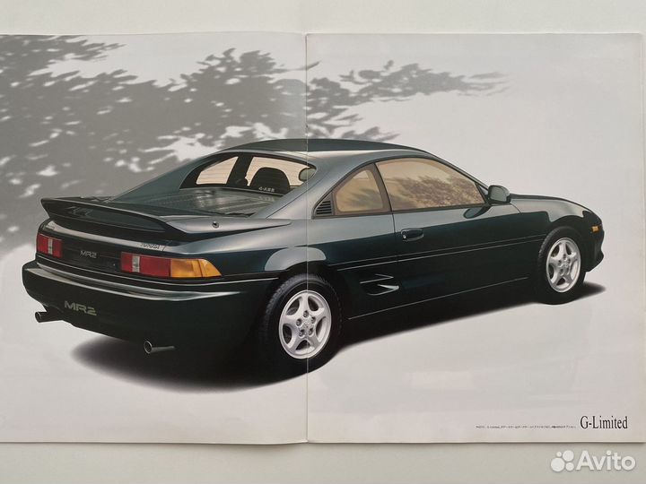 Дилерский каталог Toyota MR2 1989 sw20