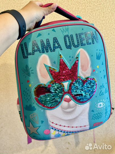 Школьный ортопедический рюкзак Lama Queen