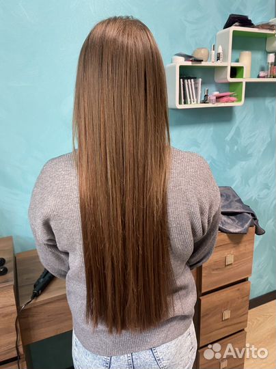 Наращивание биопротеиновых волос