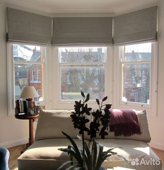 Римские шторы под ключ. Профессиональный пошив