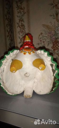 Дымковская игрушка Индюшка