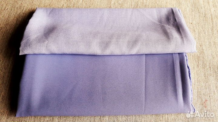 Ткани креп компаньоны, подклад, молния