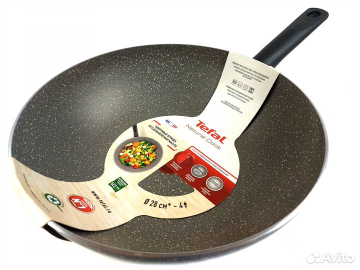 Сковорода Tefal Easy, Natural Cook, Ingenio Daily