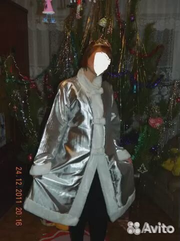 Взрослый костюм снегурочки