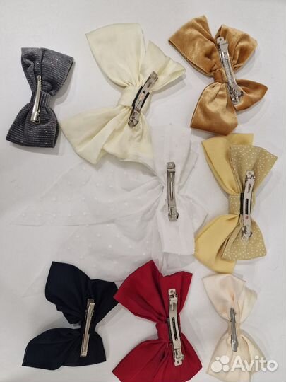 Коллекция заколок-бантов