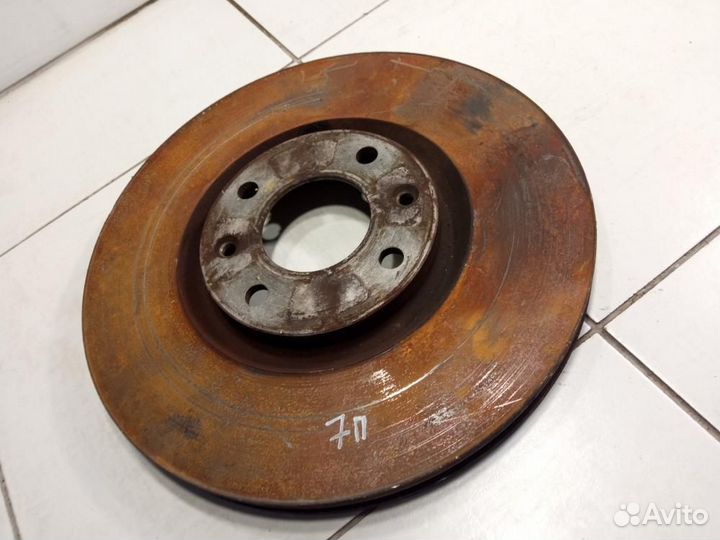 Диск тормозной передний Citroen DS5 K