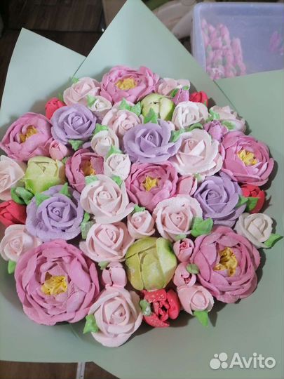 Зефирные букеты