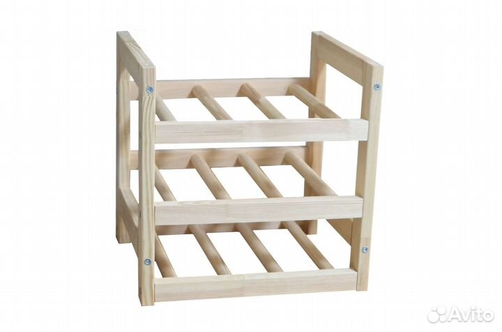 Подставка деревянная для бутылок