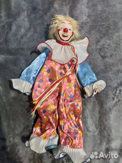 Кукла-клоун фарфоровая 1989 Heritage Mint