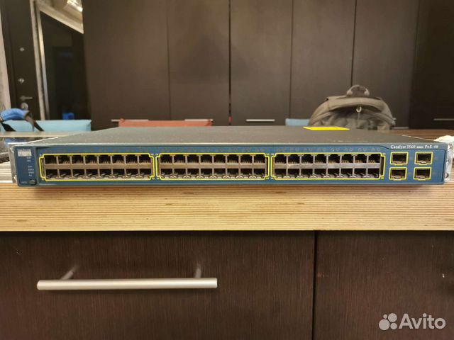 Коммутатор 48 портов poe купить в Москве | Электроника | Авито