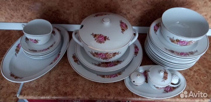 Набор столовой посуды на 6 персон новый