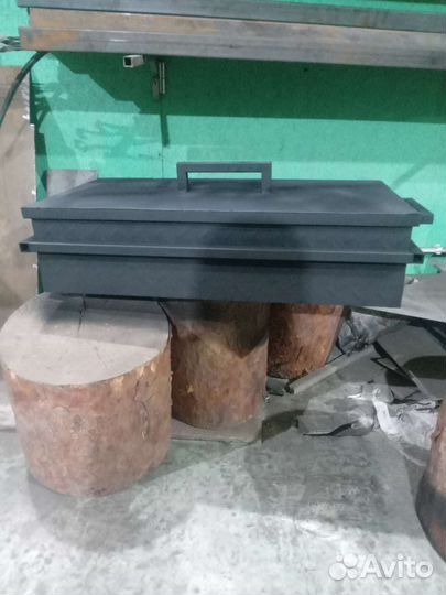 Мангал с натуральным камнем