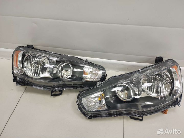 Фара правая фара левая Mitsubishi Lancer 10 Лансер