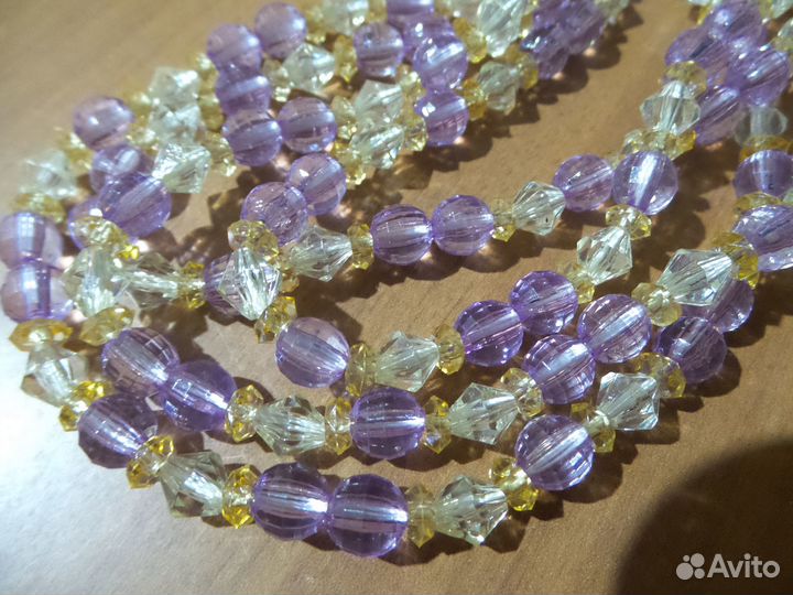 Подхваты для штор 3 шт. Бусинки 6 мм