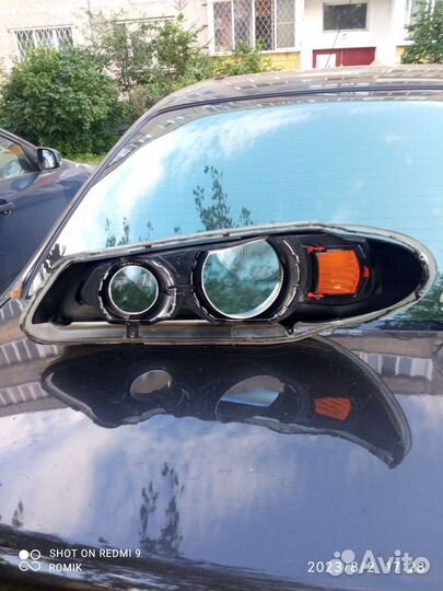Nissan Almera N16 стекло фары