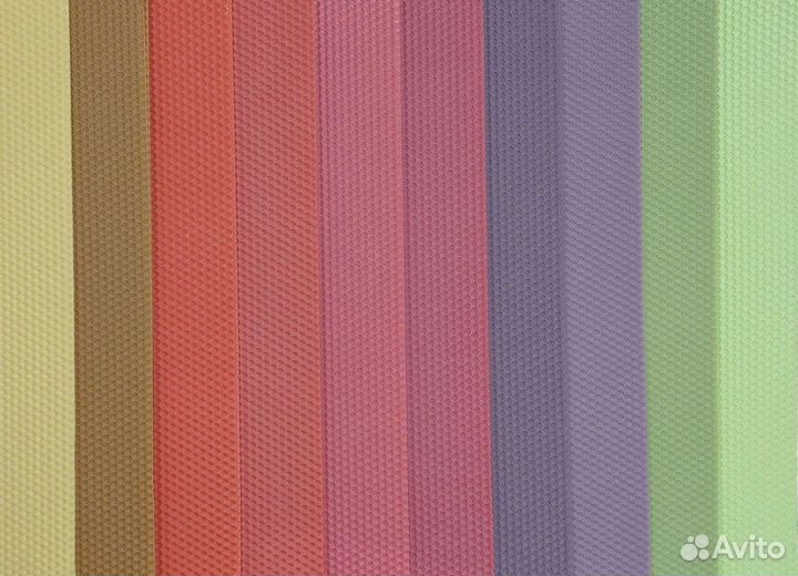 Вощина для свечей: нюдовая, пастельная, пудровая